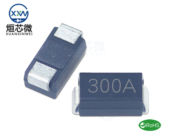 P4SMA300A參數,TVS二極管P4SMA300A瞬態(變)抑制二極管